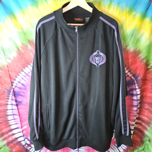 2007 Transformers Purple and Black Full Zip Track Jacket - Picture 2 of 11